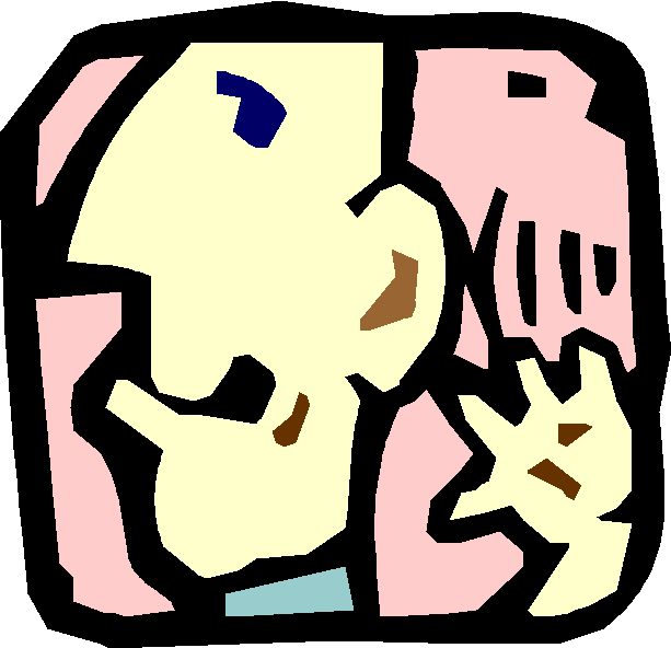 A person with their hand cupped around their ear. 