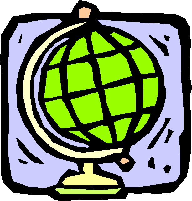 A globe. 